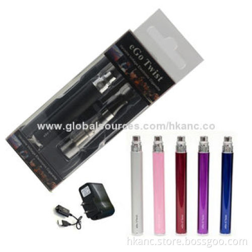 eGo twist blister pack, 3.2 - 4.8V